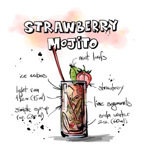cocktail-strawberry-mojito