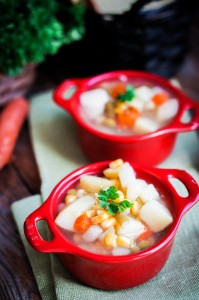 Add your own ingredients to make a chicken vegetable noodle soup