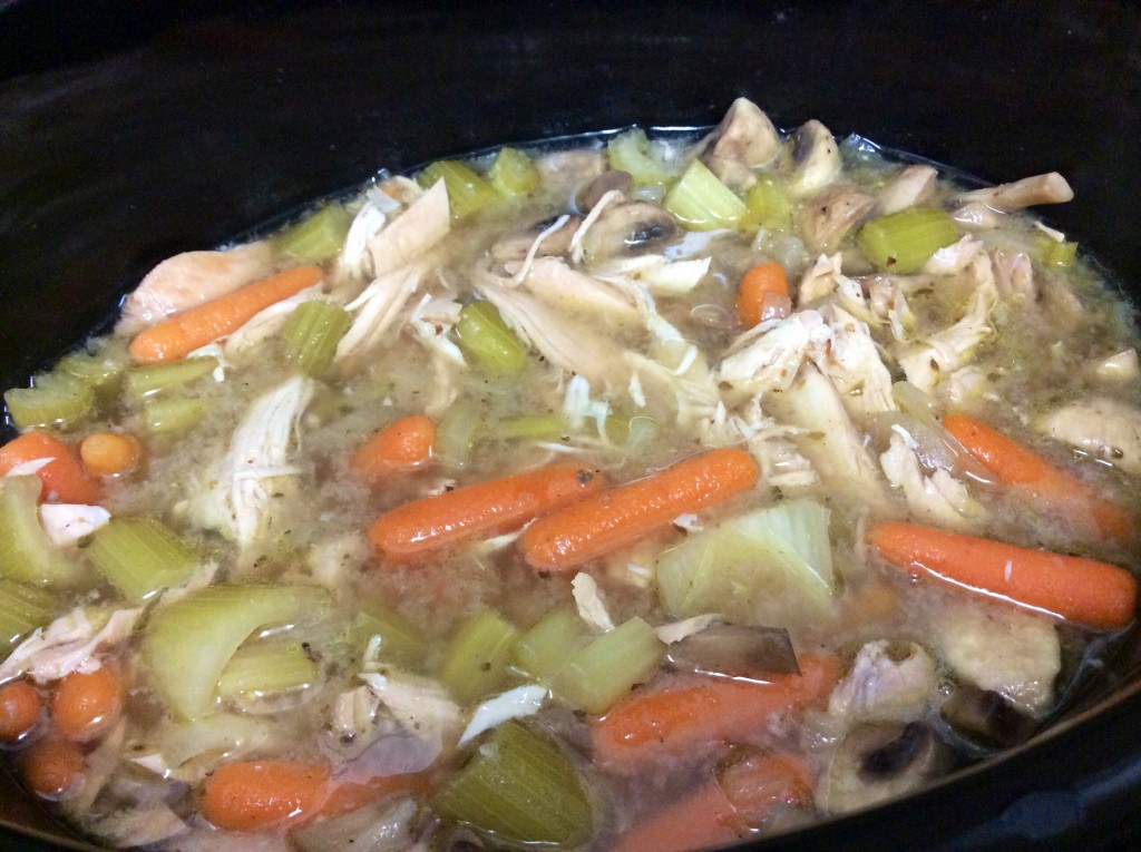 Easy Slow Cooker Meal Chicken and Vegetable Soup TRAVELLING BANANA
