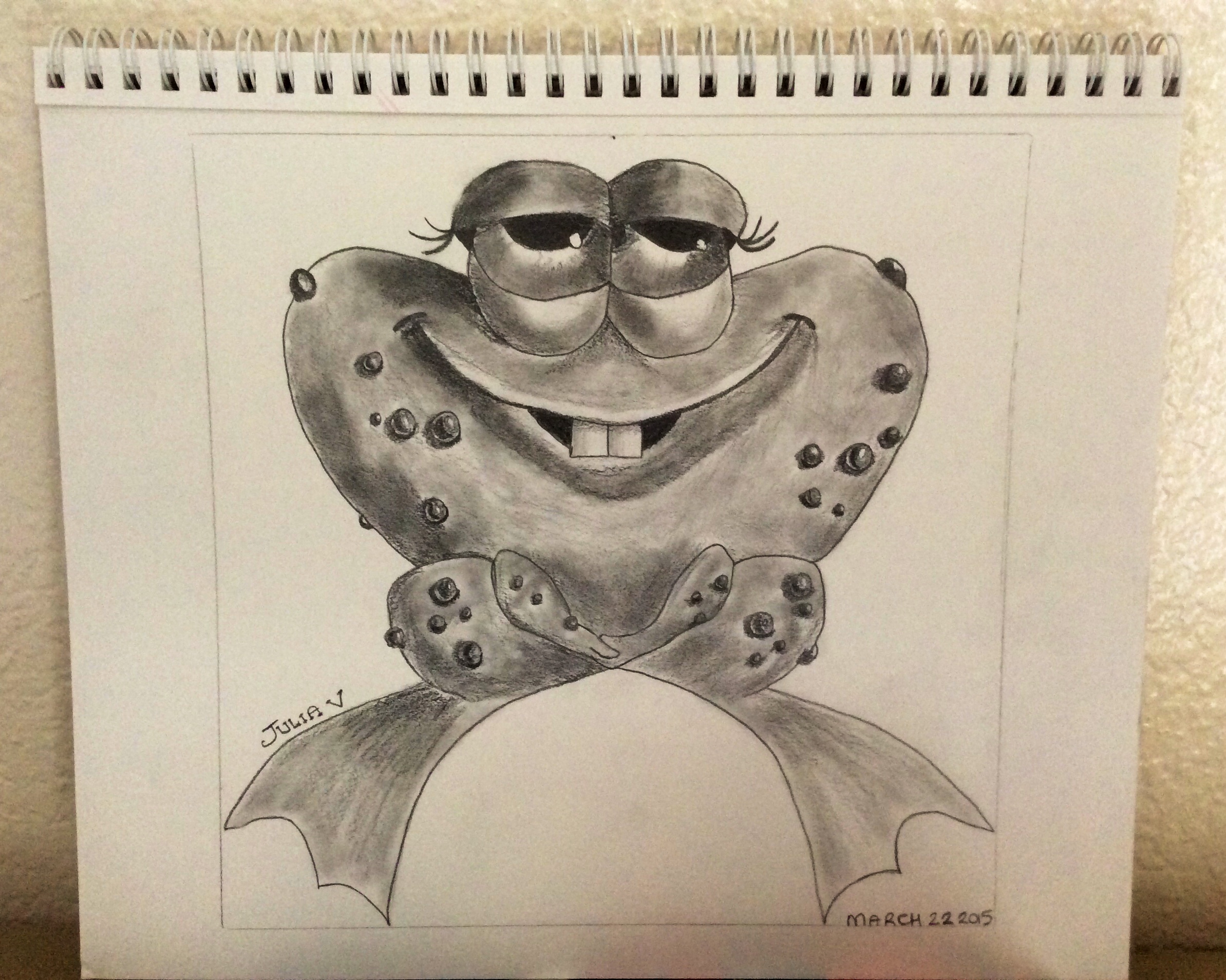 Sketch Sunday: Funny Frog – TRAVELLING BANANA