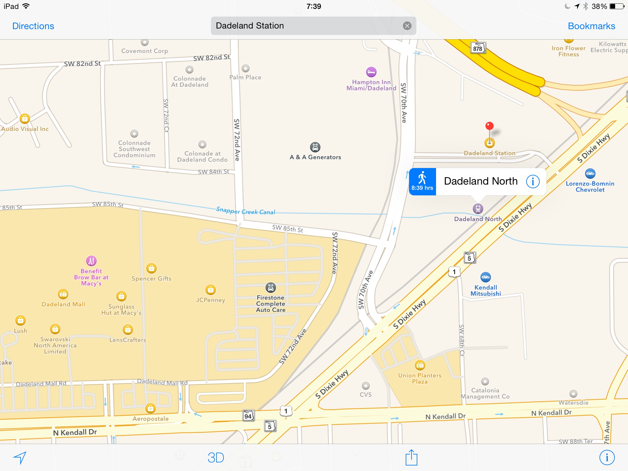 Dadeland North Station TRAVELLING BANANA